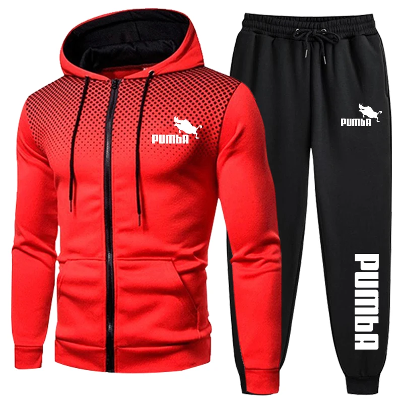 Gorąca sprzedaż Wysokiej jakości męska bluza z kapturem Jogging Outdoor Codzienny zamek błyskawiczny Męski dres Płaszcz Top Jesień Zima