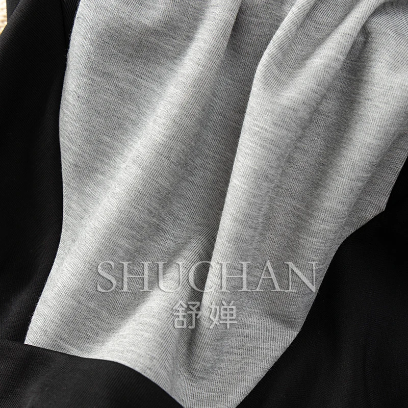 2025 Skinny Hoogwaardige Kleuraanpassing POLO Kraag Korte mouwen T-shirt Jurk Nieuwe Vrouwelijke 7W26 Vestido Feminino