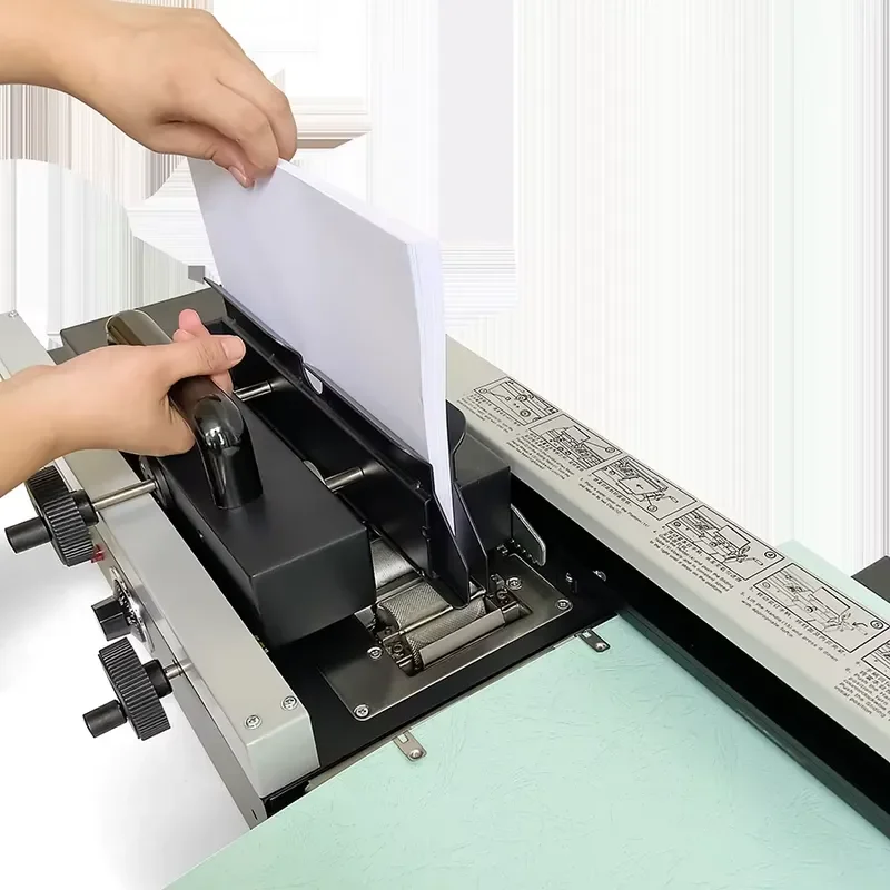 Wholesale Desktop Glue Binder A4 Size Book Manual Glue Binding Machine Hot Melt Glue for Perfect Binding Semi Automatic