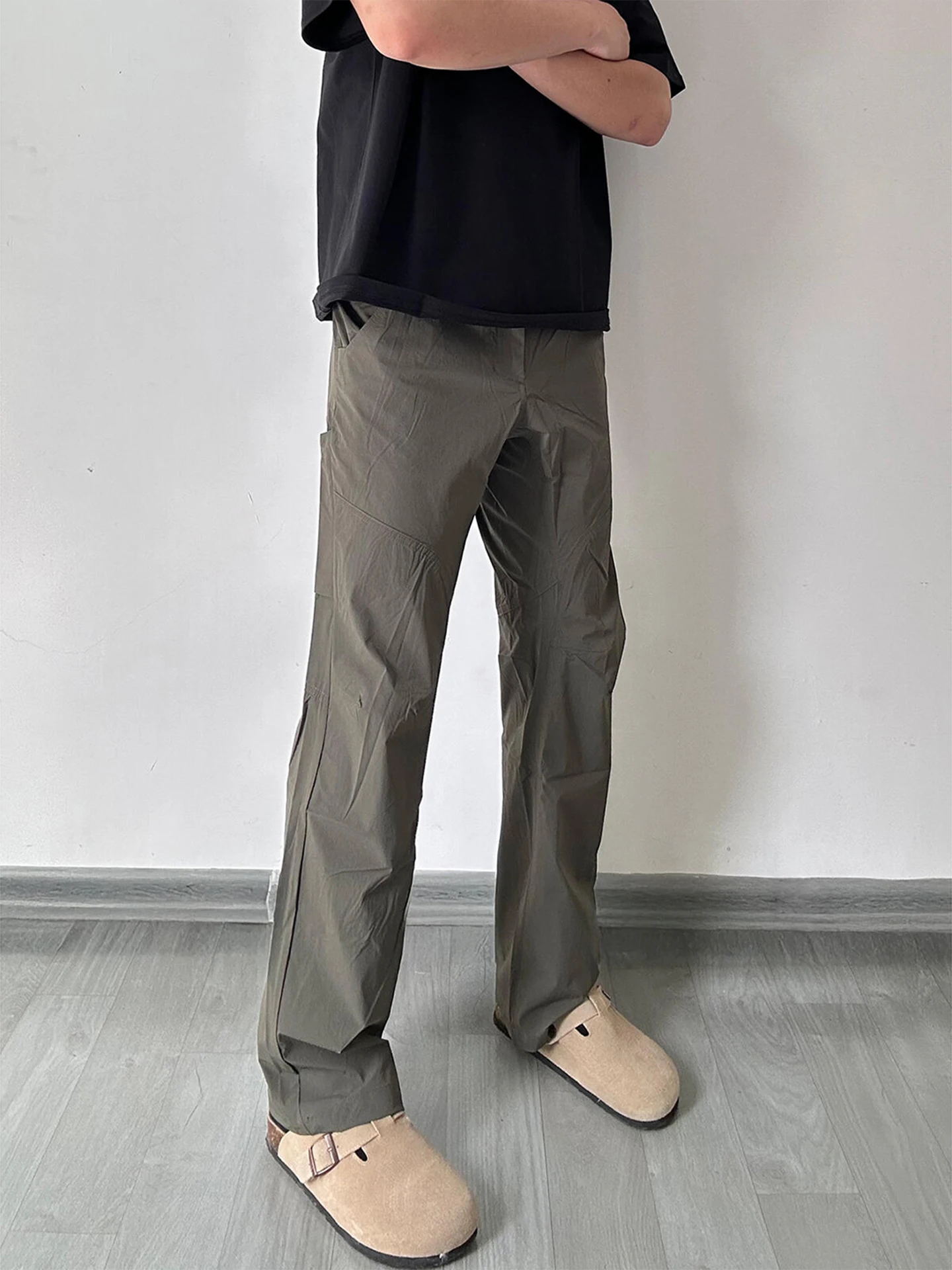 

Outdoor Tee-Proof Soft ell Men's Summer Thin Soldier Work Pants American Functional Qui-Drng Casual Trousers