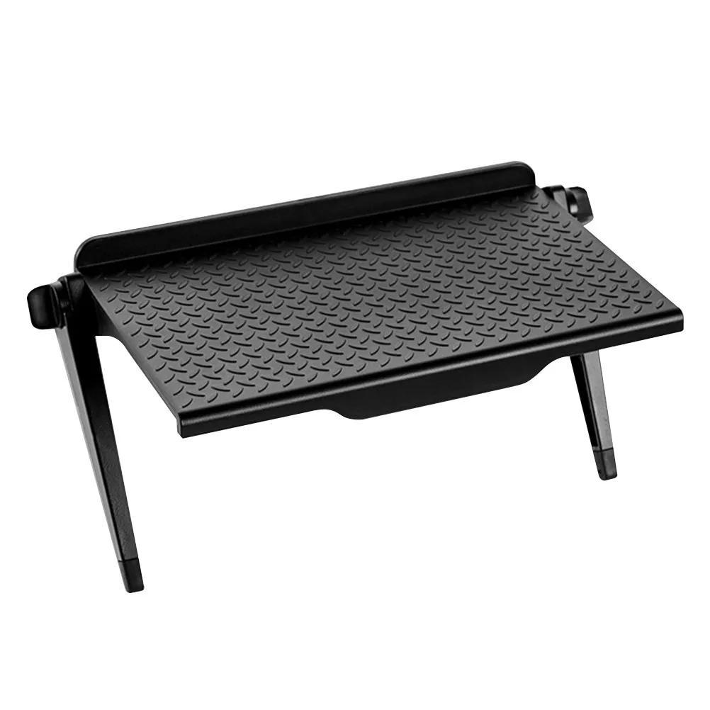 

1Pcs Computer Storage Rack Black Plastic Adjustable Computer Screen Shelf Monitor Elevated Stand Phone Holder Storage Rack