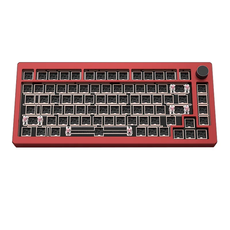 

AL75 Wired mechanical keyboard kit, aluminum alloy keyboard, RGB gasket, office gaming machine, PC gaming keyboard kit