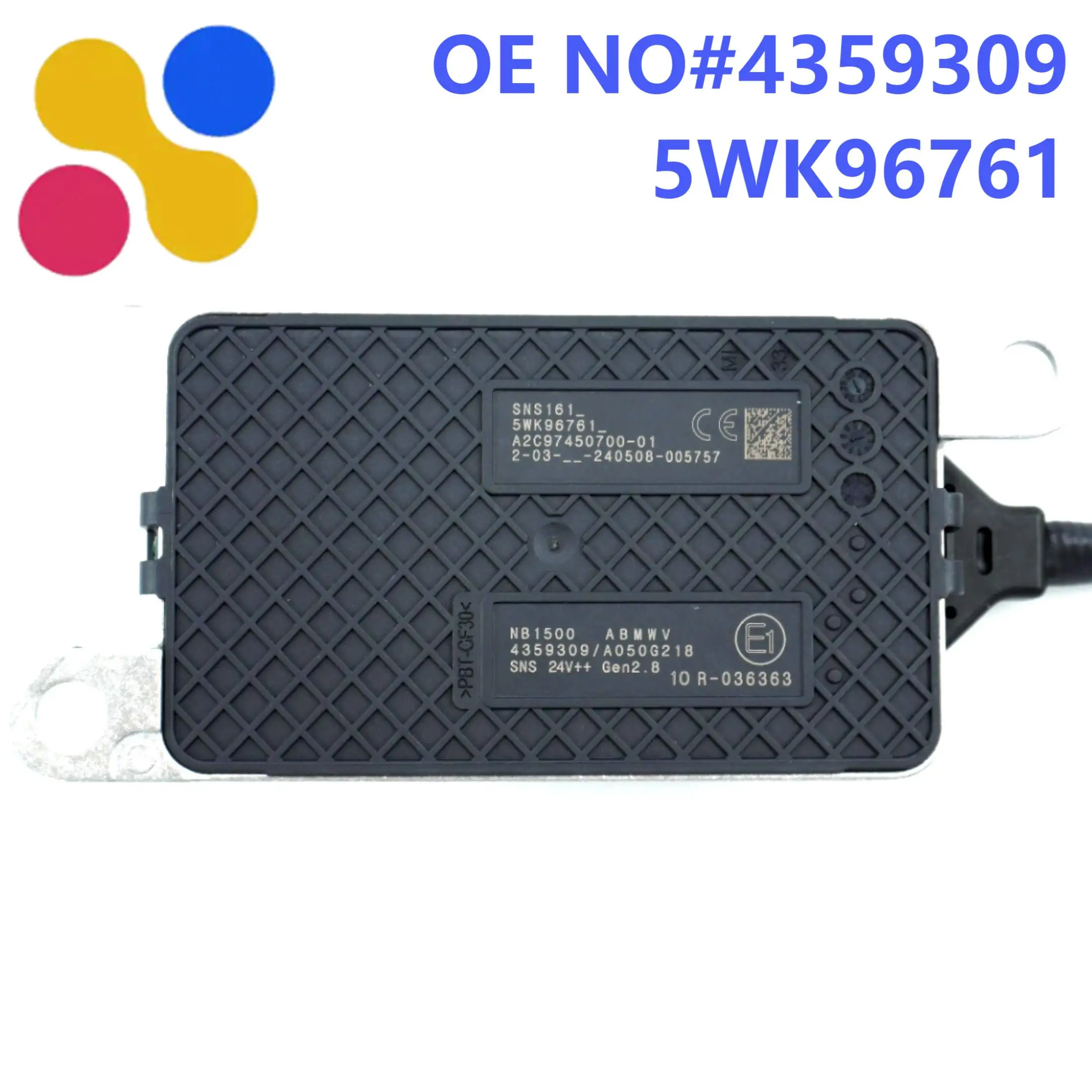 

5WK96761 4359309 5WK9 6761 Оригинальный новый датчик азота и кислорода NOx для двигателя CUMMINS, запасные части для грузовиков, 24 В, автомобильные аксессуары, инструменты