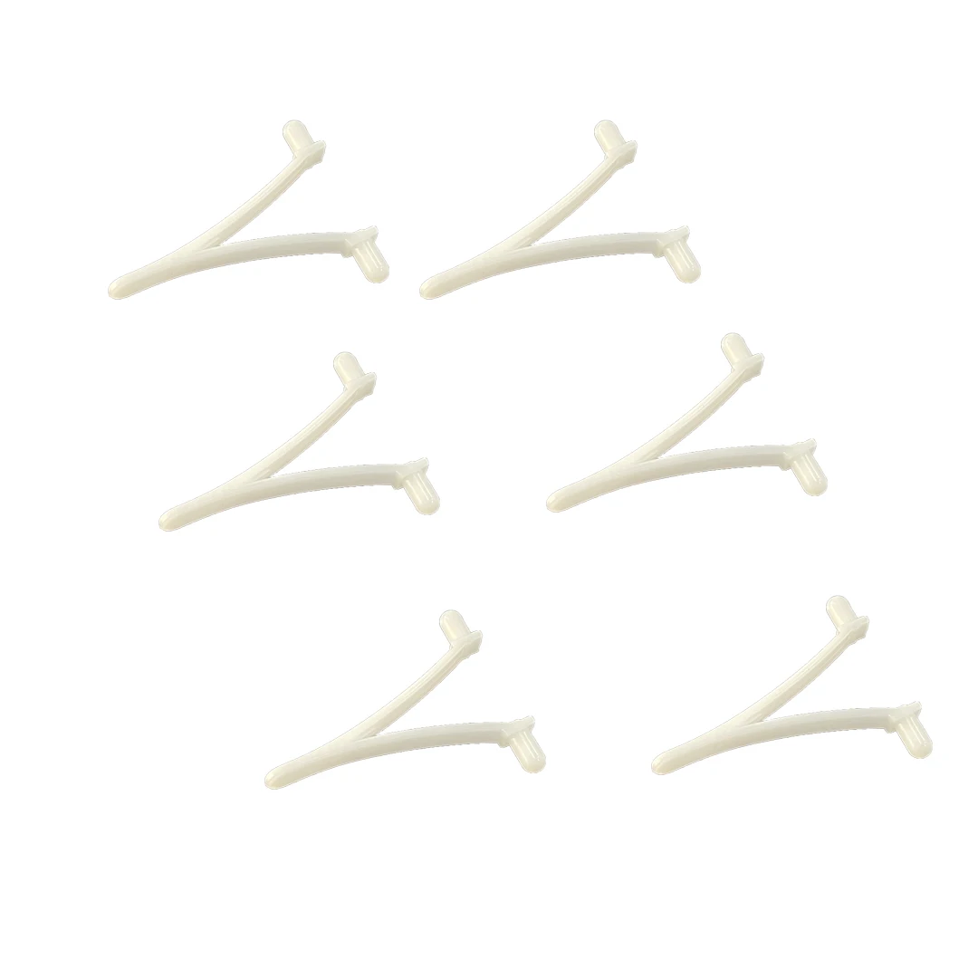 

6pcs Pool Pole V Clip Resin Fixing Parts Replacement for Pool Brush Skimmer Rake Vacuum Head Spa