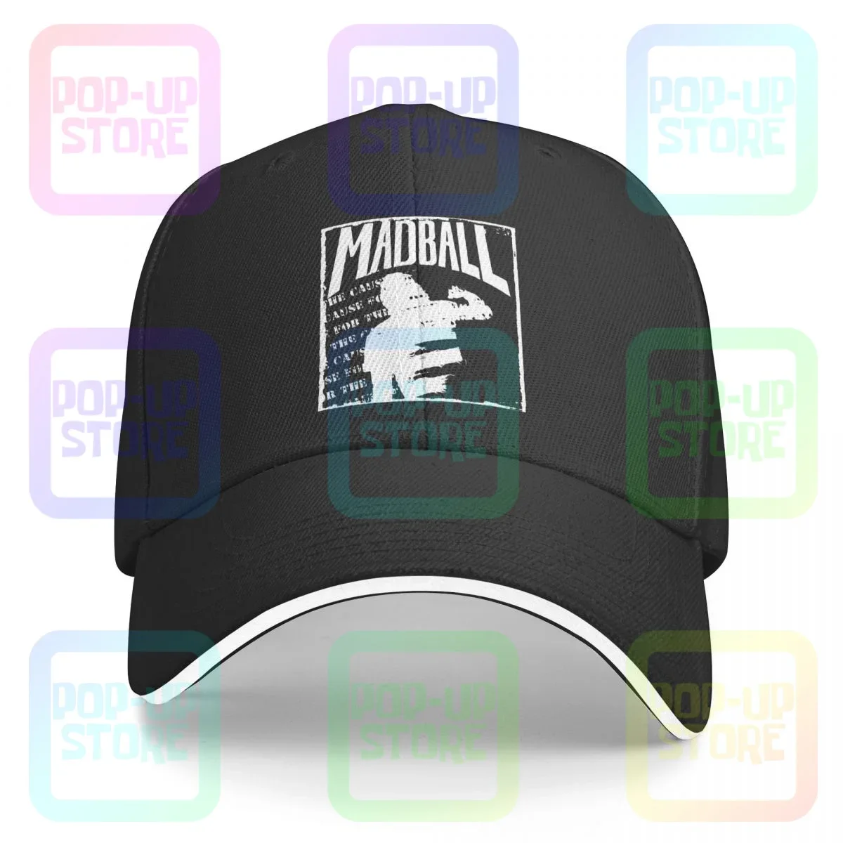 Madball American New York Hardcore Band For The Cause Sandwich Cap Baseball Cap Trucker Hat Fashion