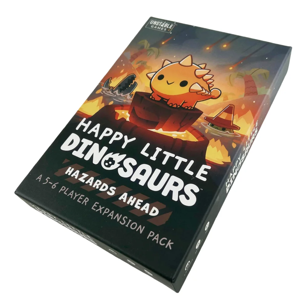 Happy Little Dinosaurs English Unicorn Chess and Card Strategy Hazards Board Game Cards