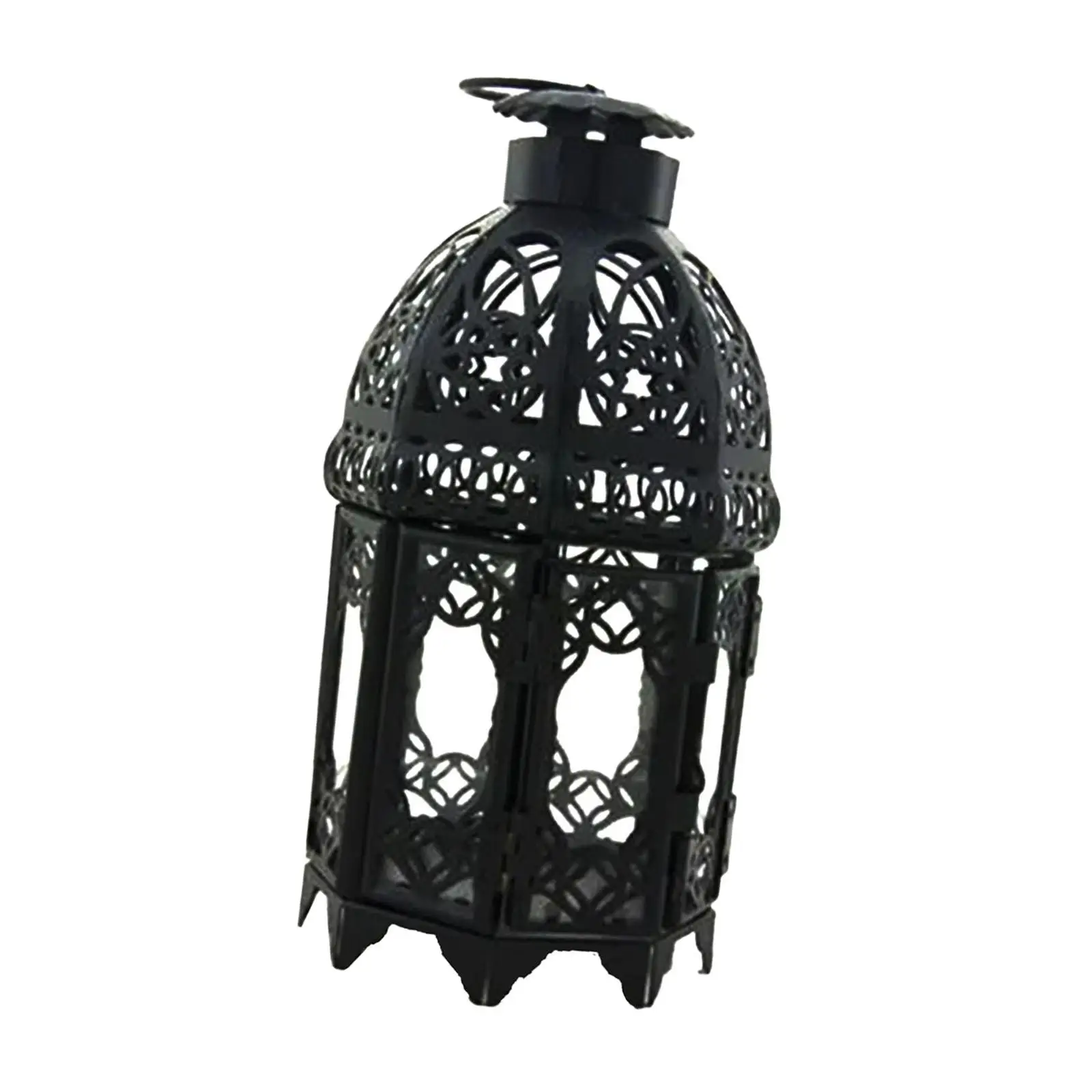 Decorative Candle Lantern Moroccan Lantern Candle Holder Candelabra Hanging Decoration for Indoor Outdoor Patio Front Porch