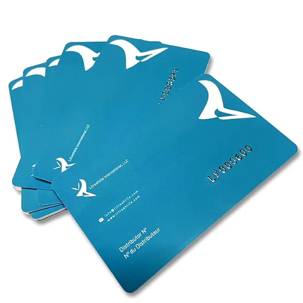 Individuelle Kreditkarten-Visitenkarten aus Kunststoff, Mitgliedschafts-VIP-Design, Logo, Name, wasserdicht, doppelseitig, Dankeschön, personalisiert, 85,5*54mm, 200 Stück – Detail 8