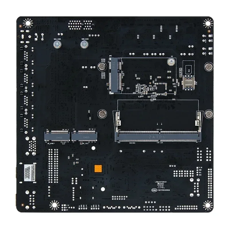 SZBOX NAS Intel N305 N100 NAS اللوحة الأم ITX معالج منزلي DDR5 M.2 4 * I226 2 * NVMe 6 * SATA 3.0 RJ45 2.5G LAN DP HD جهاز توجيه ناعم