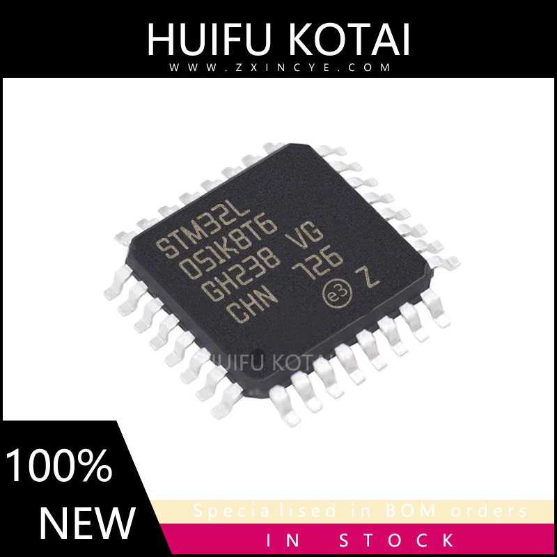 1PCS STM32L051K8T6  051K8T6 QFP32 New Spot Inventory