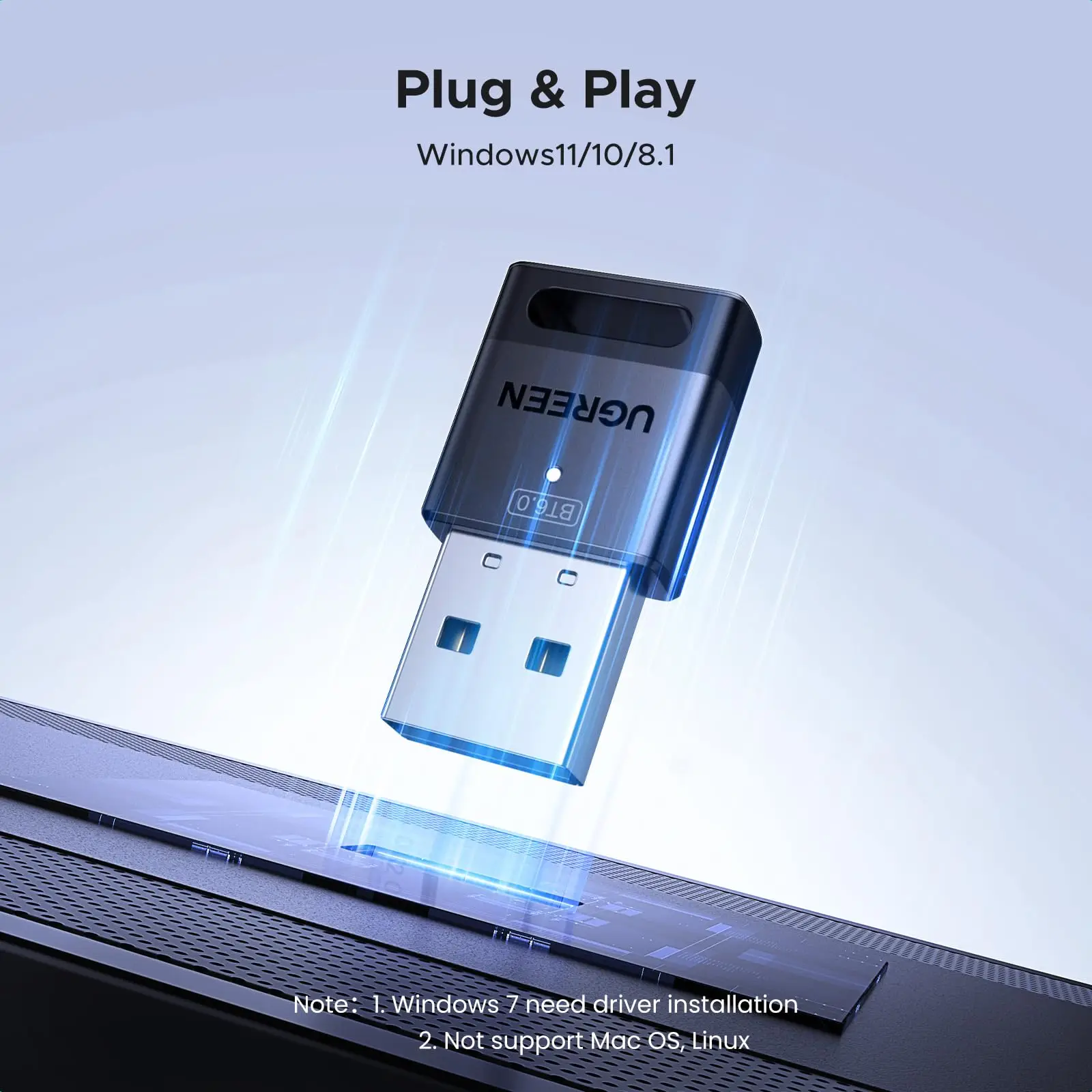 ugreen-usb-bluetoothアダプター-pc用、bluetooth-60ドングルレシーバー-プラグアンドプレイ-ヘッドフォン-キーボード-マウス-スピーカー-プリンター対応