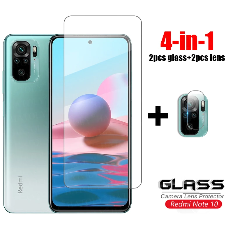 

Glass on Redmi Note 10S Tempered Glass For Xiaomi Redmi Note 10 S Pro Screen Protector HD Clear Ultra-thin Glass Redmi Note 10S