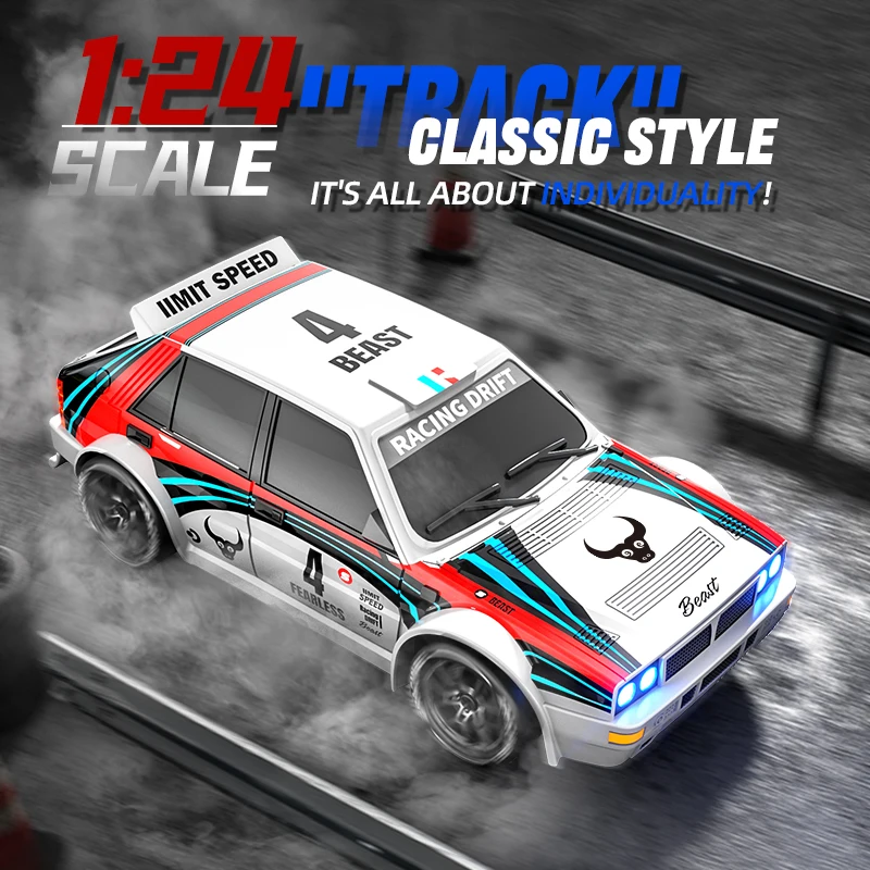 

SG204Pro New 4WD RC Drift Car 20KM/H+ High Speed 2.4GHz Radio Remote Control Vehicle Front Rear LED Headlight Toy for Kids Gift