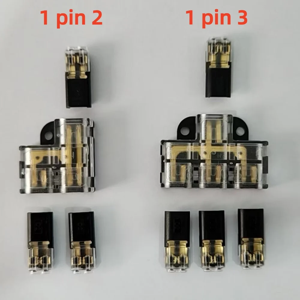 1 Pin 2/3 Waterproof Electrical Connector Plug, Automotive Car Truck Motorcycle Wire Cable Terminal Strip Connector Kit