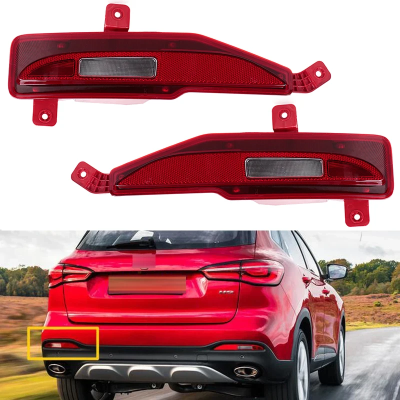 

Rear Bumper Reflector Fog Lamp Back Stop Turn Signal Light For SAIC MG HS EHS No Bulb Car Accessories