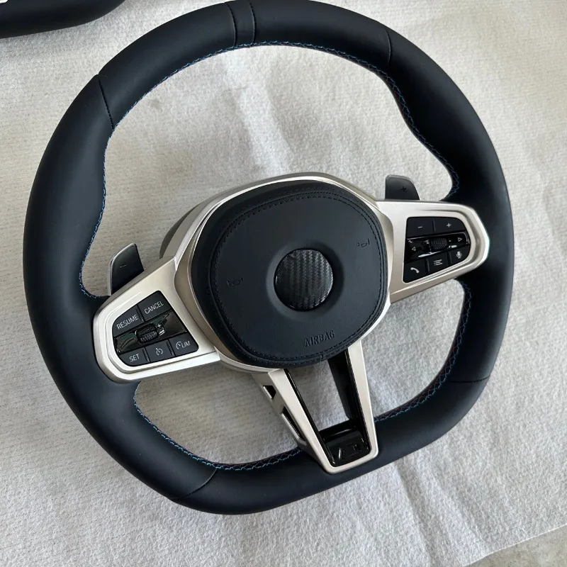 مناسبة لتعديل عجلة القيادة من ألياف الكربون BMW 1234567 سلسلة X1X2X3X4X5X6 سلسلة BMW ثونغ