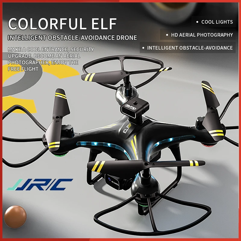 

Four Axis Aircraf 8K Drones JJRC H112 Colorful Spirit HD Aerial-Photo Optical Flow Positioning Return RC Obstacle Avoidance Dron