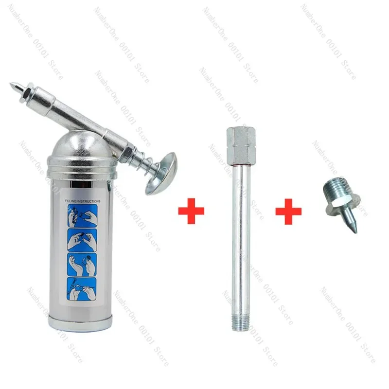 HS-80CC 80cc Capacity 1000PSI Output Pressure Oiler Mini Grease Gun Machine Handheld High Pressure Oiler Hand Tools