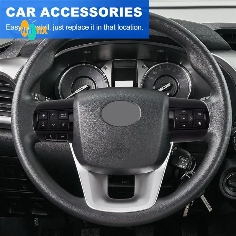 

ABHX-Audio Mode Control Switch Multifunctional Steering Wheel 84250-0E120 For Toyota Hilux Revo Rocco Fortuner 2015-2020