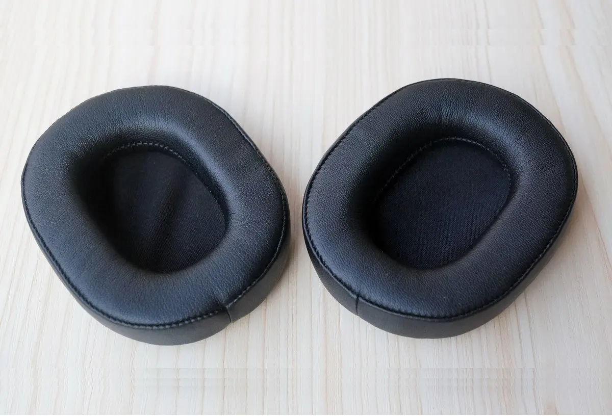 قطع غيار لإصلاح الوسائد الجلدية في-موتا ، وسادات أذن ، وسماعات رأس ، وسماعات رأس ، وسماعات رأس ، وسماعات رأس ، وأسود ، ومتوافقة مع تقنية الصوت ، و ، و GM ، و athmsr7c ، والمناطق ، و ath-msr7b