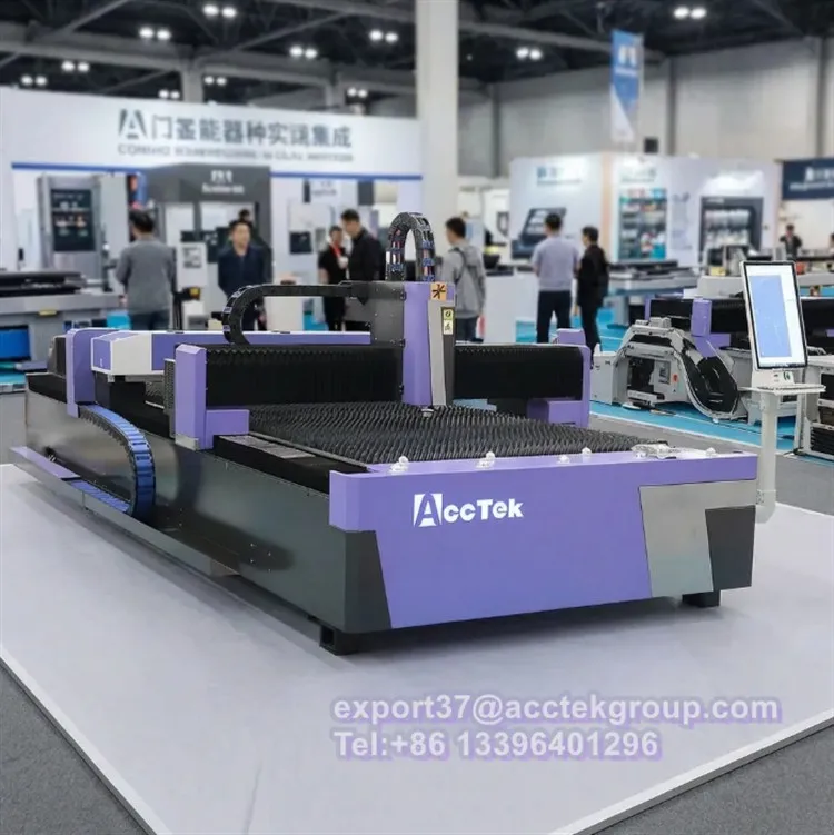 New Condition AKJ1530 Fiber Laser Cutting Machine1.5KW 2KW 3KW 4KW 6KW Cutting for Various Metal Sheet