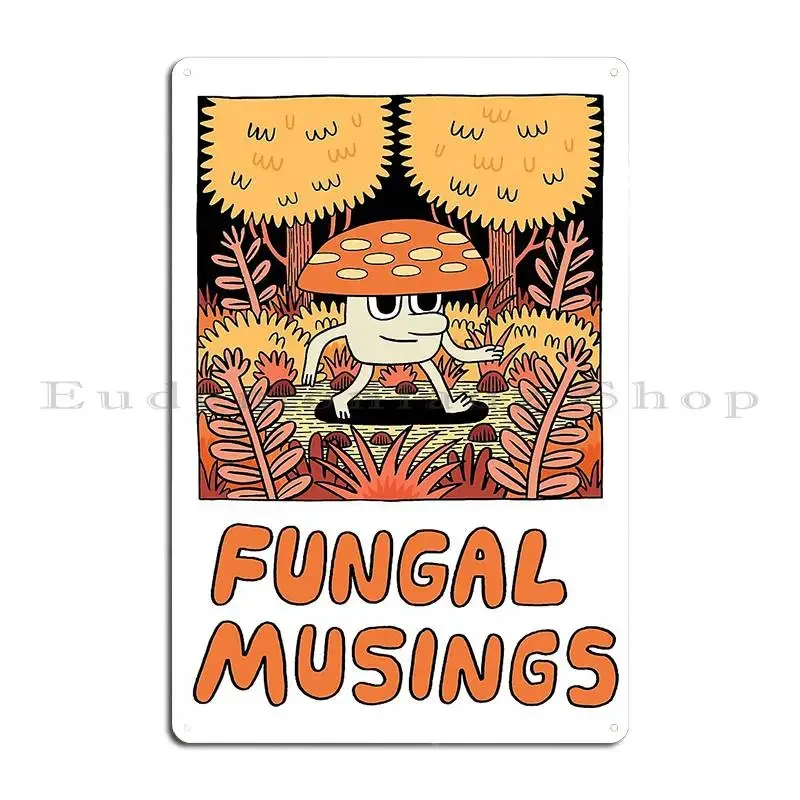 الفطرية Musings علامات معدنية سينما المرآب بار طباعة المرآب تين تسجيل ملصق #2