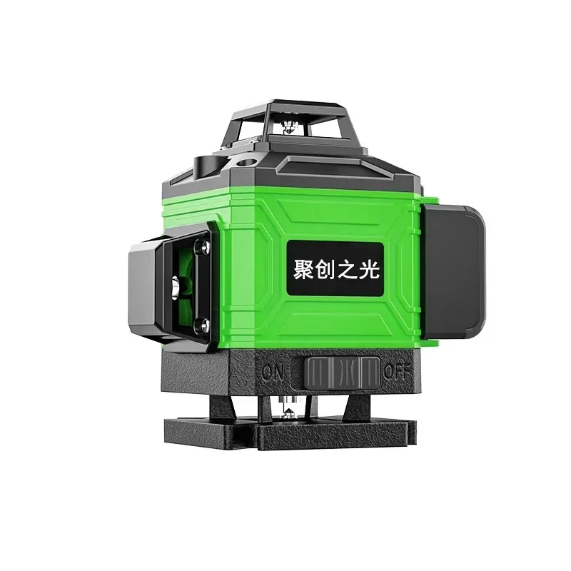Imagem -05 - Nível a Laser Nível 16 Linha de Controle Remoto 360 Auto-nivelamento Horizontal Vertical Feixe Verde Nível Laser 4d Ferramentas Domésticas