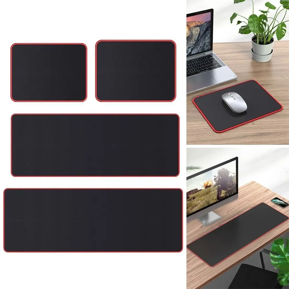 Large Size Rubber Mouse Pad Non-slip Lock Edge Laptop Table Mat Gaming Accessories Writing Mat Computer Desk Protector Office