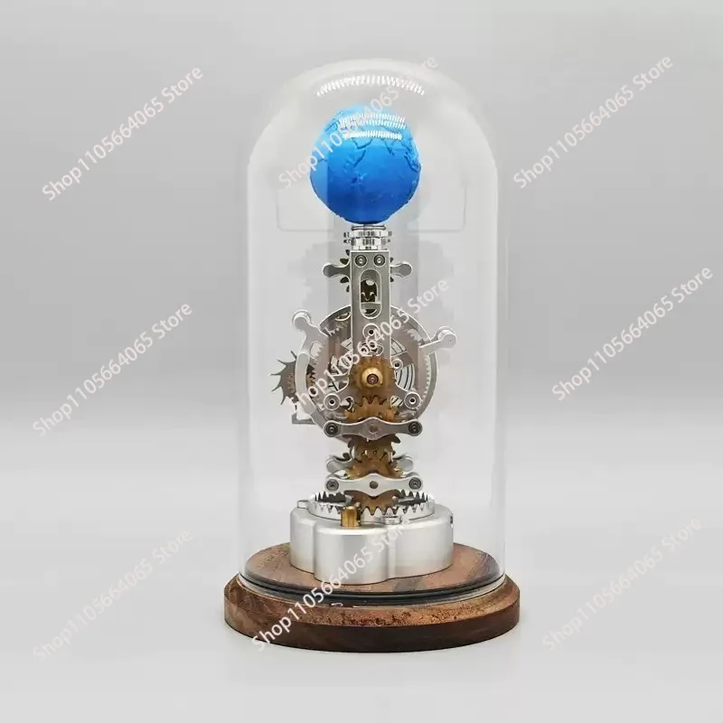 Dynamic Art Craft Ornament Metal Tourbillon Precision Mechanical Model, 1pcs