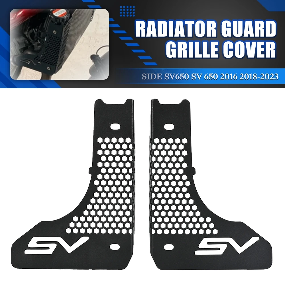 

FOR SUZUKI SV650 ABS SV650X 2015 2016 2017 2018 2019 2020 2021 Motorcycle Accessories Radiator Guard Cooler Cover Mesh Protector