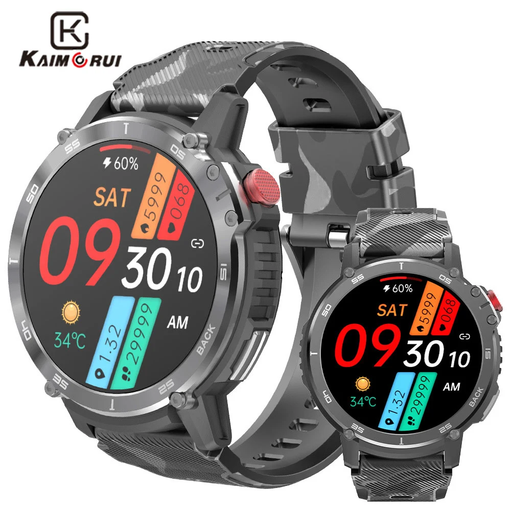 

2023 NEW Men's Smart Watch Bluetooth Call 4GB ROM Fitness Tracker IP68 Waterproof Sport Fitness Smartwatch for Xiaomi Huawei IOS