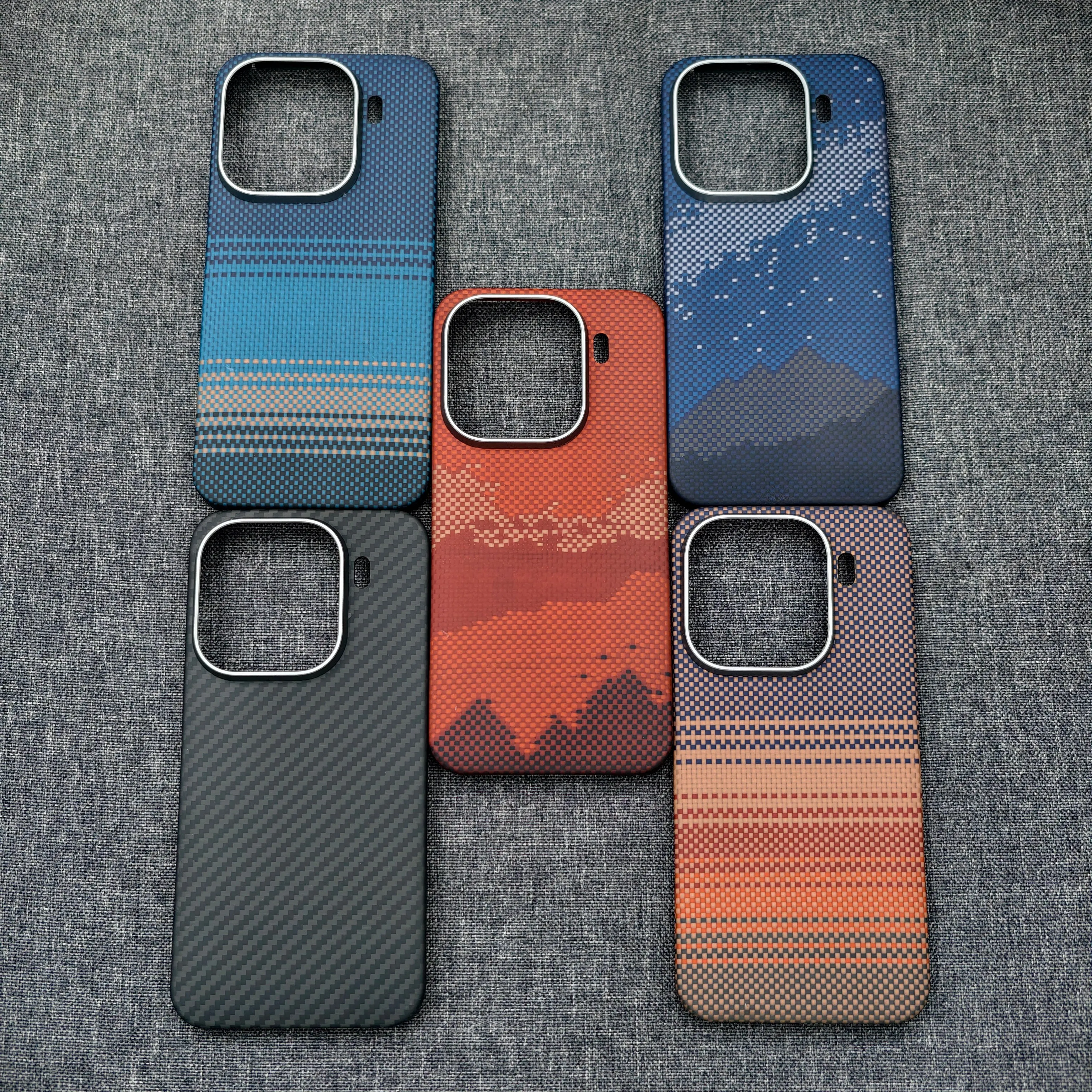 

Carbon fiber for OPPO find x9 x9pro protective case ultra-thin Kevlar aramid phone case MAGSAFE OPPO FIND X9 luxury phone case