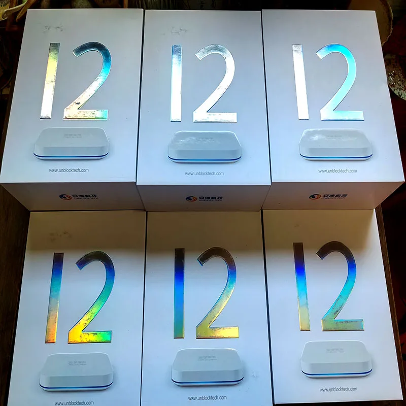 [أصلي] 2025 UBOX 12 الإصدار الخارجي Unblock tech TV box u12 android Internet TV Set-top Box vs svicloud evpad11p Ubox11