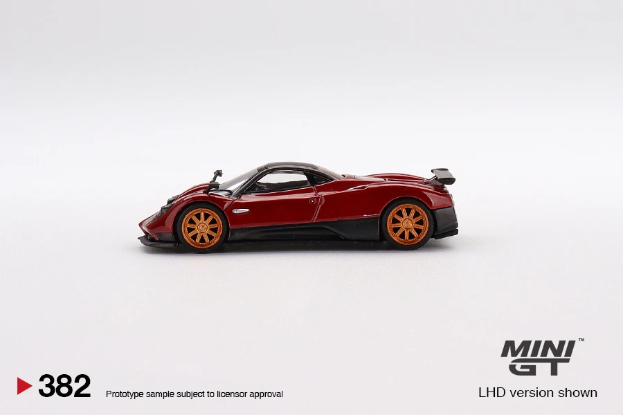 1:64 Pagani Zonda F alloy die-cast simulation car models, boys' toys, adult collection pieces, children's holiday birthday gifts