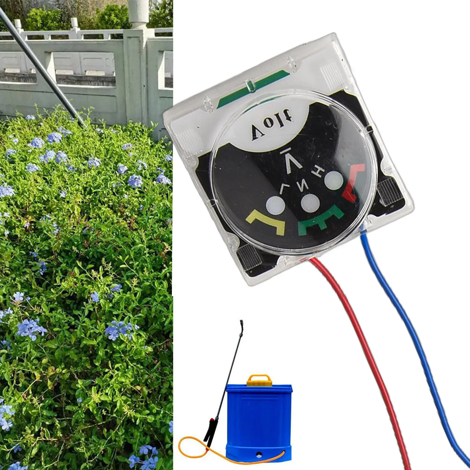 Material Plastic Instruments Apparatuses Ammeter Charging Accessories Adjustment Switch Charging Test Electric Sprayer