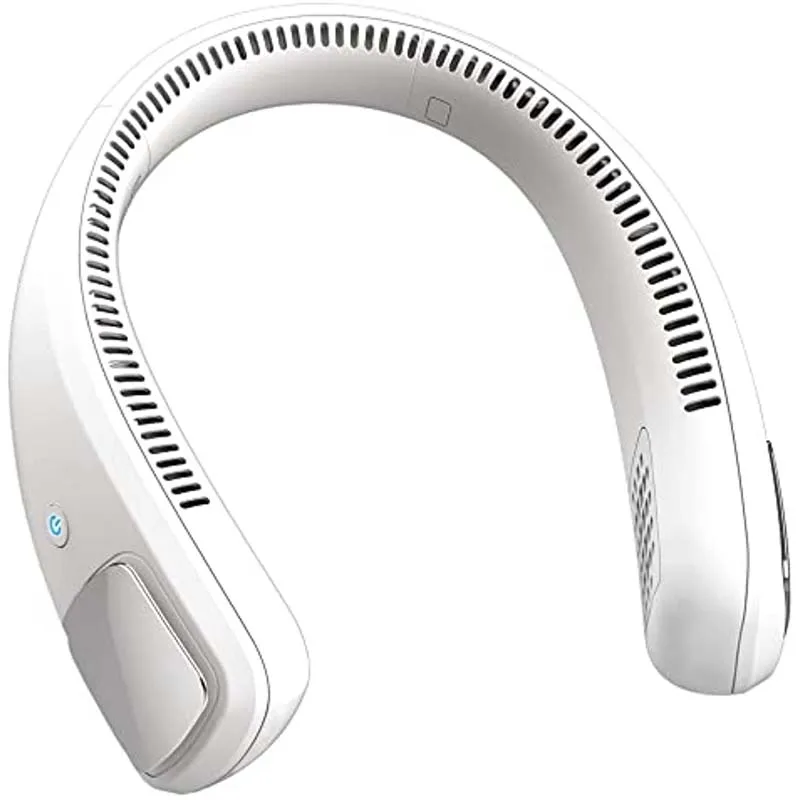 

Hanging Neck Small Fan Portable Turbine Bladeless Hanging Rechargeable Neck Air Cooler Wearable Neckband Fans For Outdoor