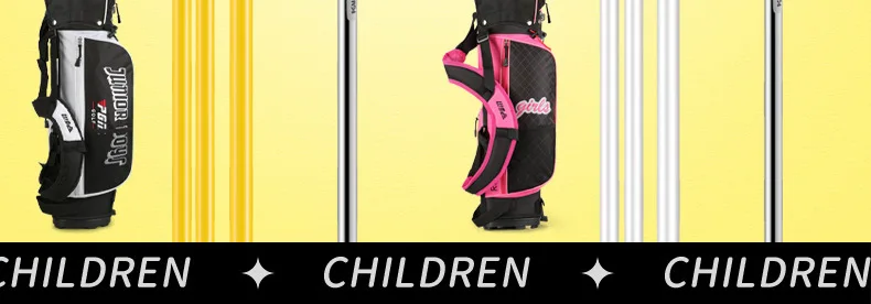PGM Children's Golf Club Junior Boys Beginner Set Girls' Ball Bag Set Youth Graphite Shaft JRTG017
