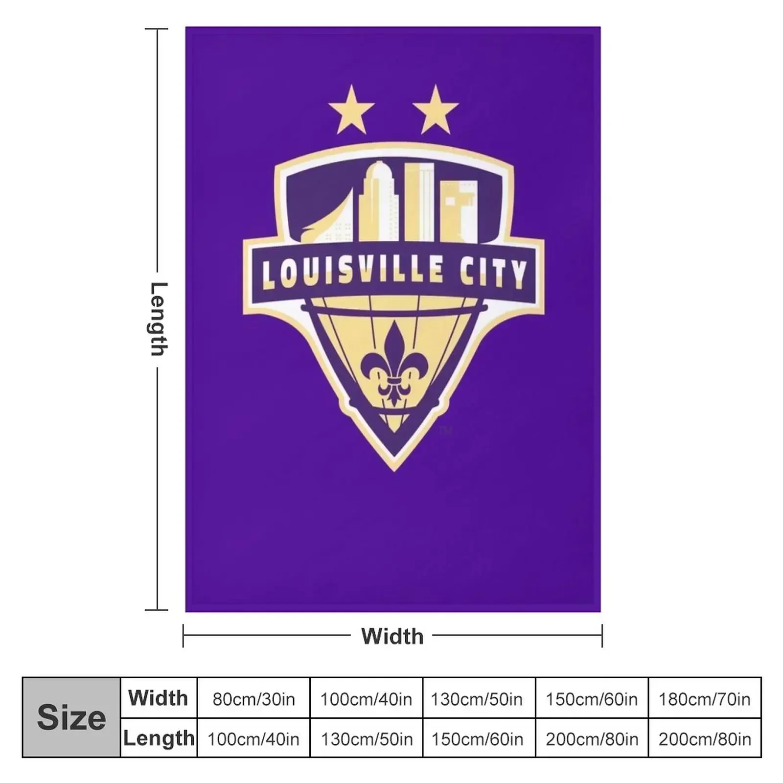 Louisville City Throw Blanket Blankets Sofas Of Decoration Giant Sofa Loose Thermal Blankets