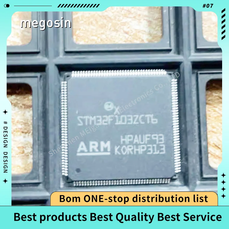 1pcs/lot STM32F103ZCT6 STM32F103 LQFP144 32-bit microcontroller chip