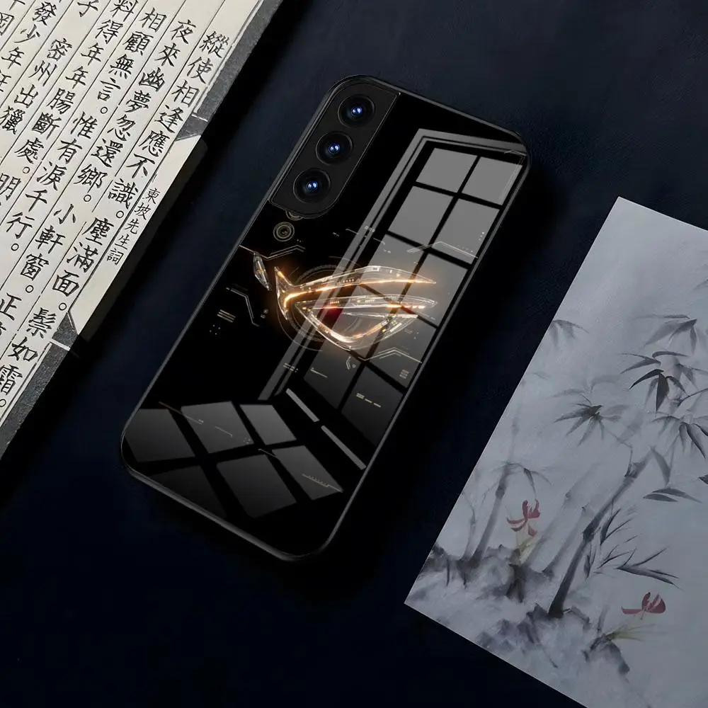 R-rOG ASUeS-Coque en verre pour OPPO A 55 54 One Plus 8T 92s AHaus A94 95 8 9 7 Pro Findbery X5PRO RENO4 RENO7 Reno4se 5F 6Z