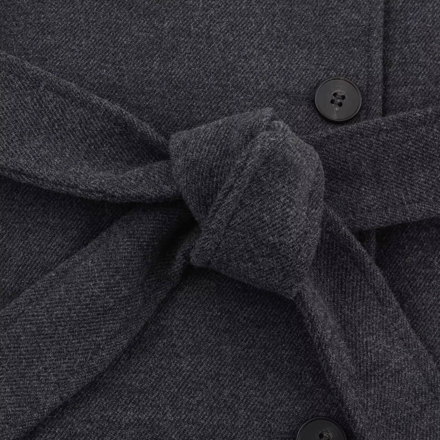 Mantel Wol Panjang Wanita 2025, Kerah Tegak, Kancing Satu Baris, Dengan Sabuk, Mantel Tebal, Mantel Kasual Hangat Musim Dingin untuk Kerja