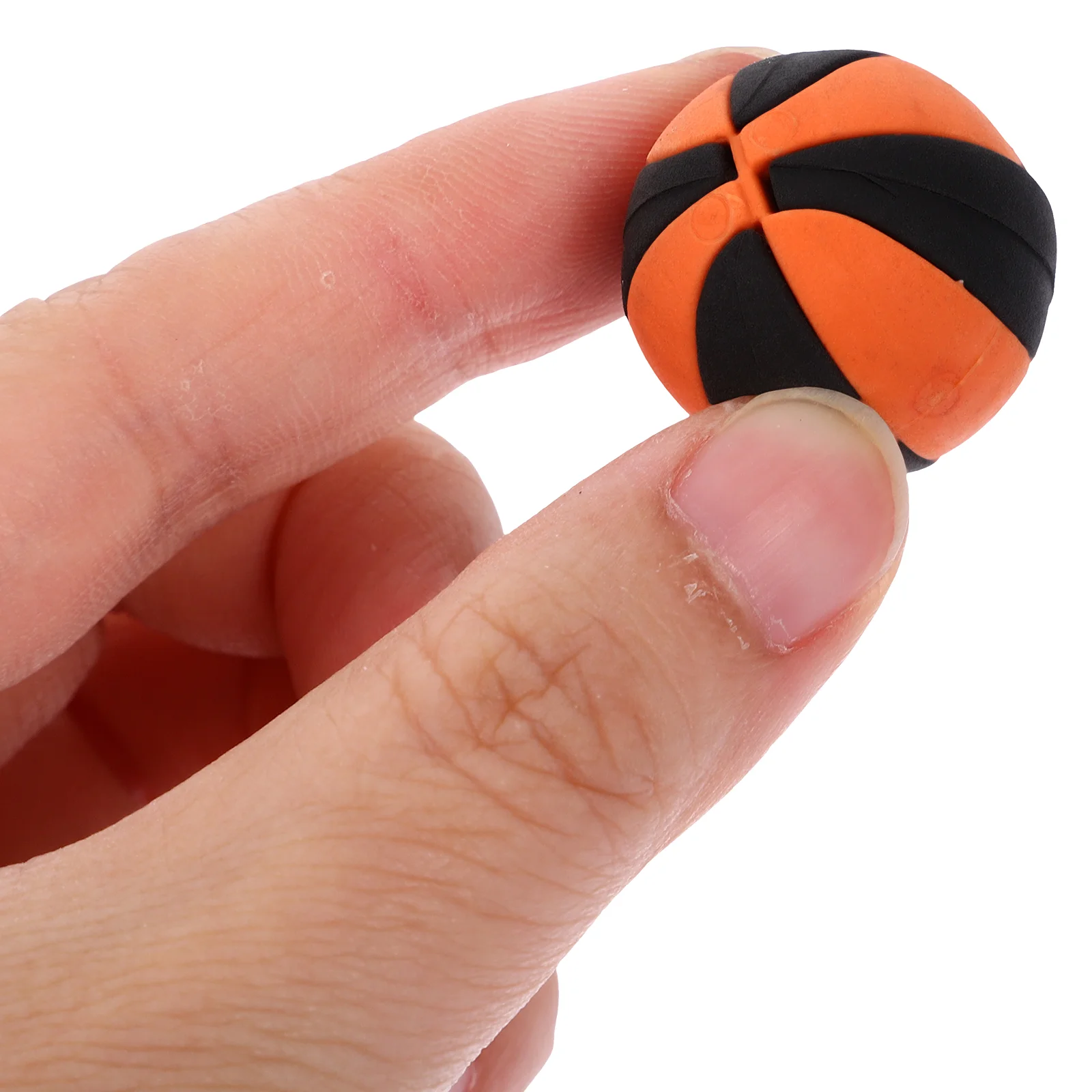 25 Pcs Simulation Ball Kids Birthday Gift Foosball School Pencil Eraser Tiny Rugby Small House Decorative