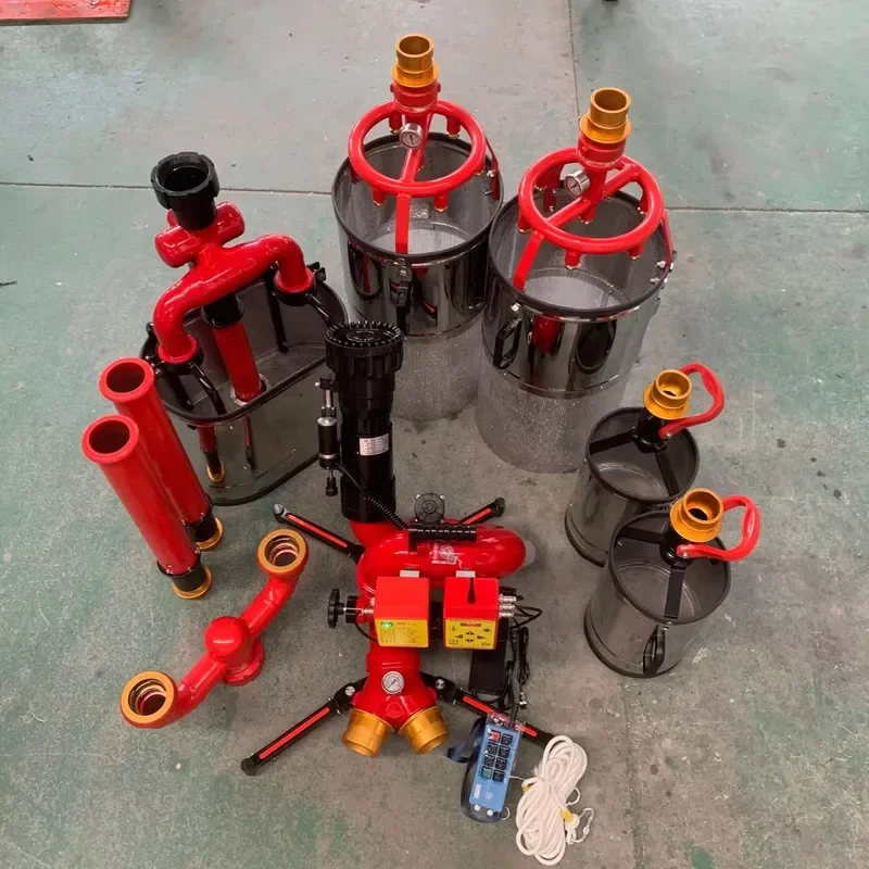 2026 Five-in-One Flexible Firefighting Detachable Nozzles with Mounting Bases Rated Working Pressure Firefighting