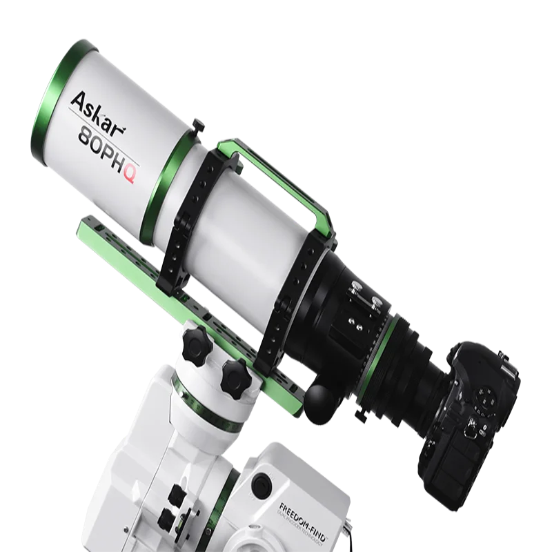 ASKAR 80PHQ فتحة تلسكوب استروغراف انكساري 80 مم، F7.5، رسم فلكي رباعي
