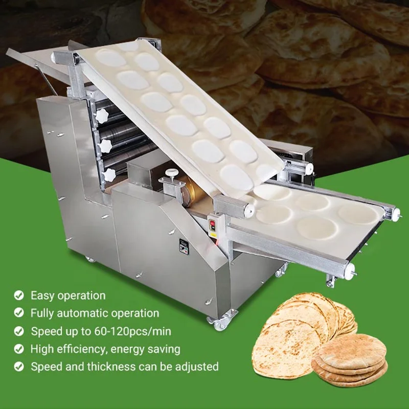 3000-6000pcs/hour Automatic Pancake Maker Making Tortilla Making Machines Chapati Making Machine