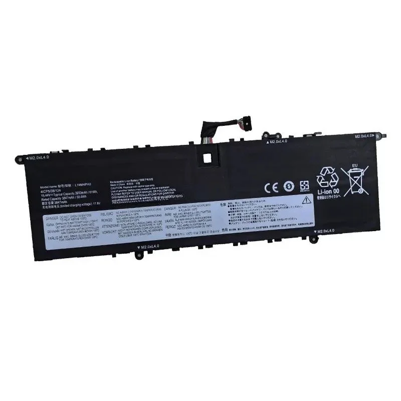 New Standard L19M4PH3 Battery For Lenovo Yoga Slim 7 Pro 14ACH5 14IHU5 L19C4PH3 Laptop 15.44V 3950mAh Fast Charging Battery