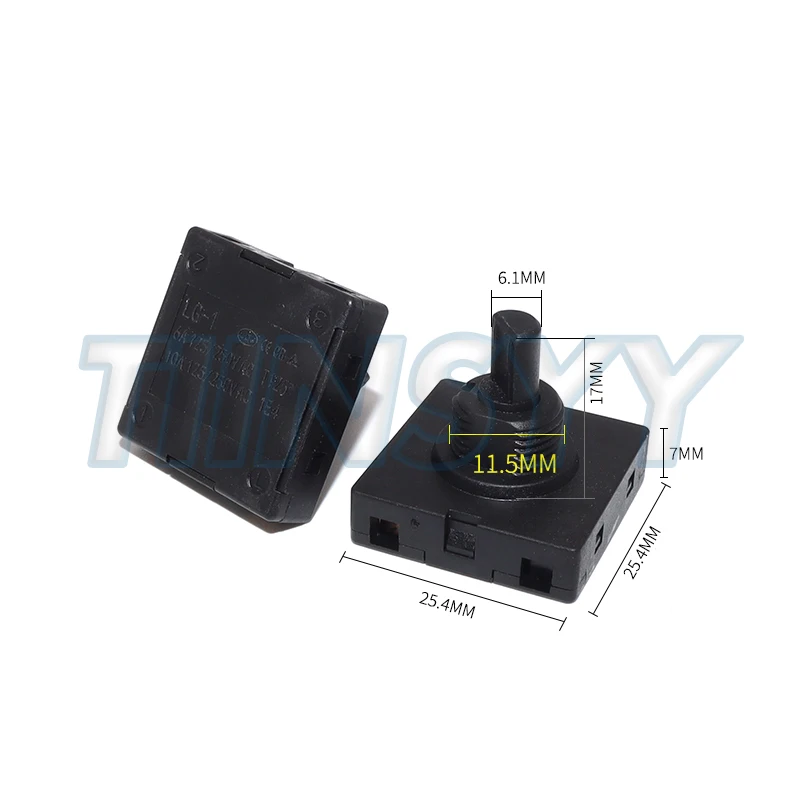 1PCS 4-Position 3-Speed Fan Selector Rotary Switch Governor 3 Position 2 10AMP 125V-250V 83XA
