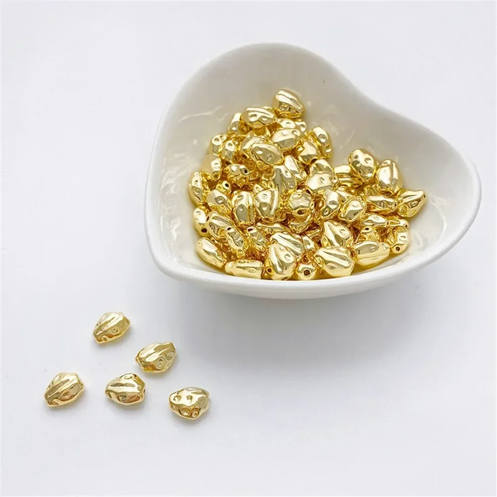 Sac en or 14K, perles baroques irrégulières de forme spéciale, faites à la main, Bracelet, collier, bijoux, accessoires de séparation de perles