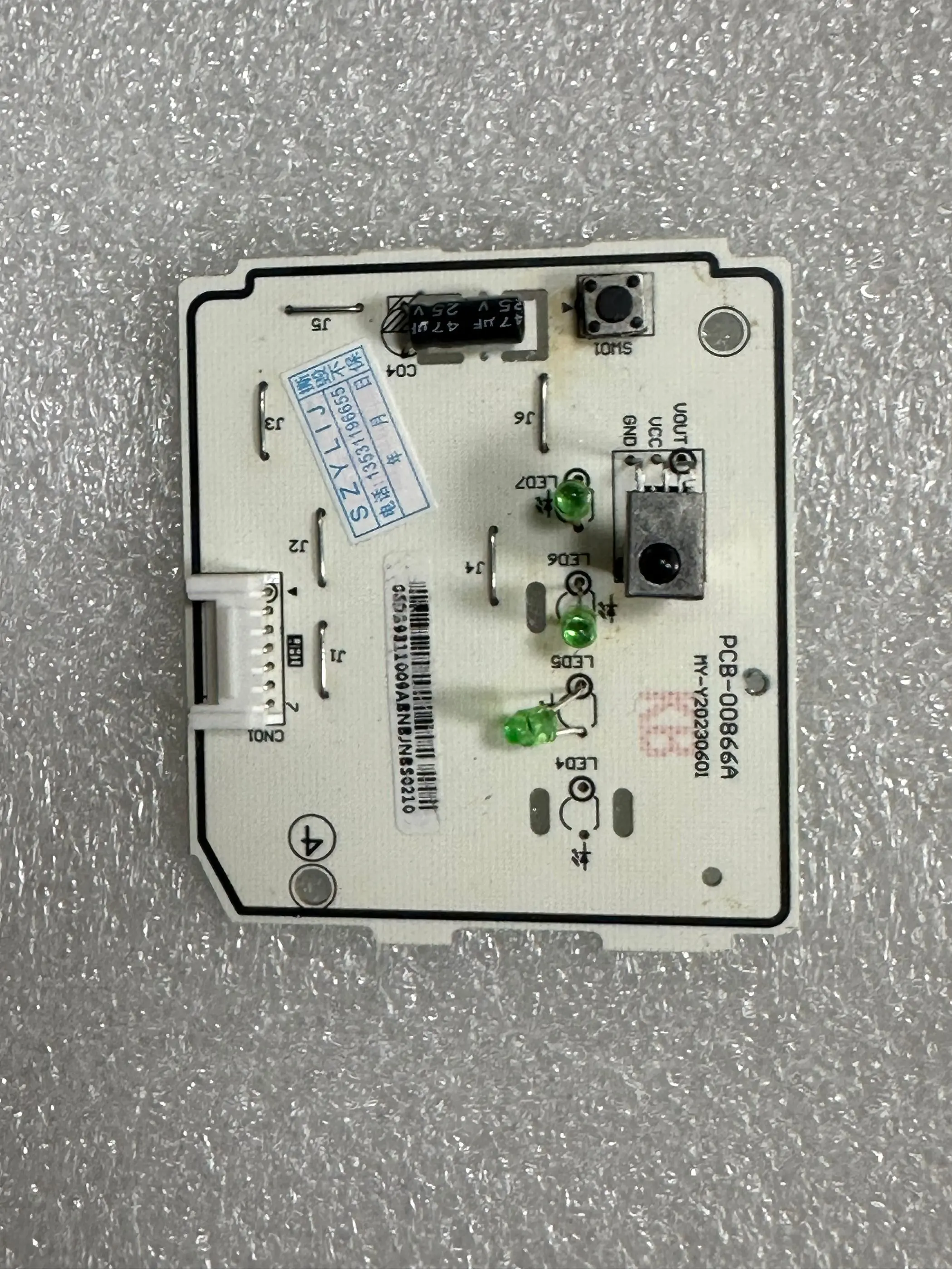 

Remote control receiving board DB93-11009A PCB-00866A KF-36GW/TAA2