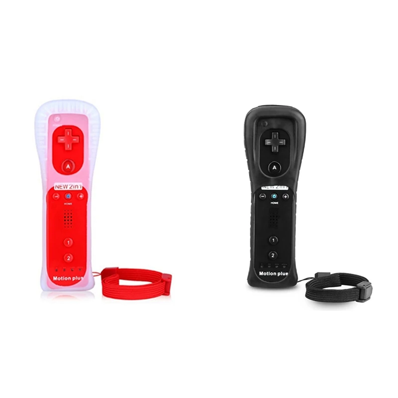 2 In1 Remote Controller Remote Controller Gamepad For Nintendo Wii Console Joystick Joypad